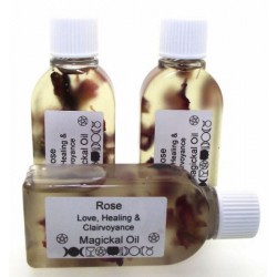 25ml Rose Herbal Spell Oil Love, Healing and Clairvoyance